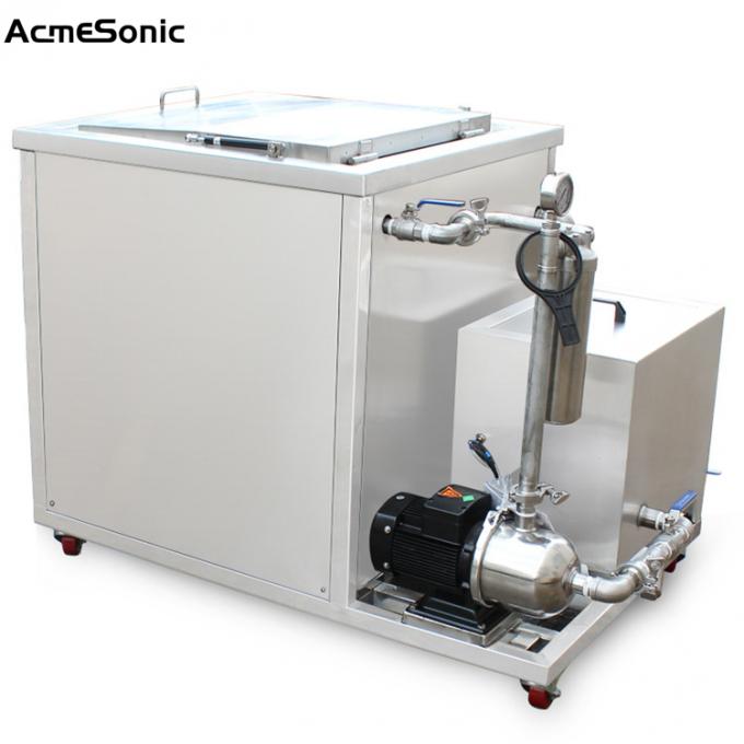 Stainless Steel Ultrasonic Engine Cleaner Dpf Filter Cleaning Machine With Pump 0